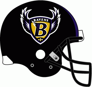 Baltimore Ravens 1996-1998 Helmet Logo iron on transfers for T-shirts